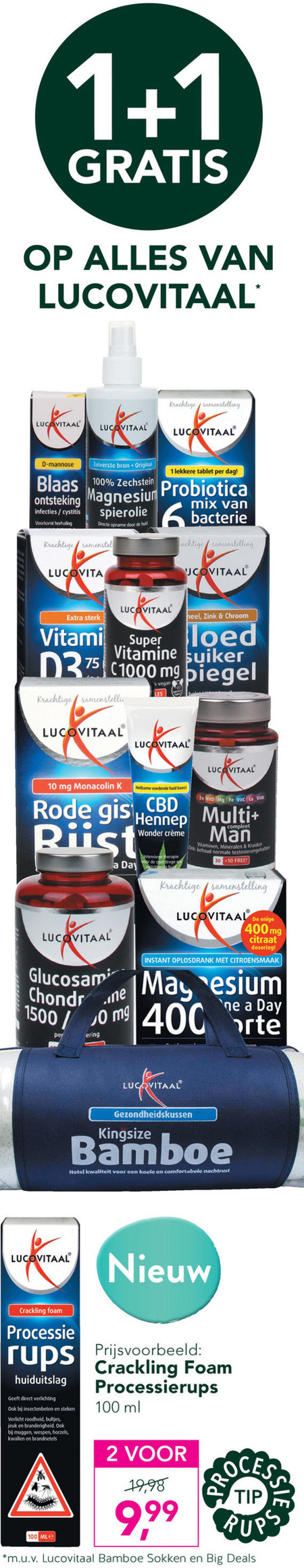 Lucovitaal   voedingssupplement folder aanbieding bij  Holland & Barrett - details