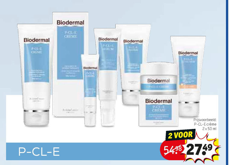 Biodermal   dagcreme, gezichtsverzorging folder aanbieding bij  Kruidvat - details