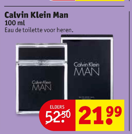 Calvin Klein   eau de toilette folder aanbieding bij  Kruidvat - details