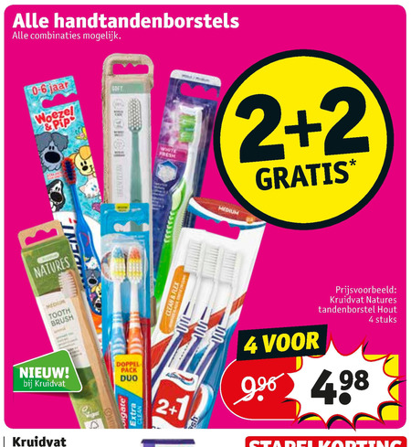 Jordan   tandenborstel folder aanbieding bij  Kruidvat - details