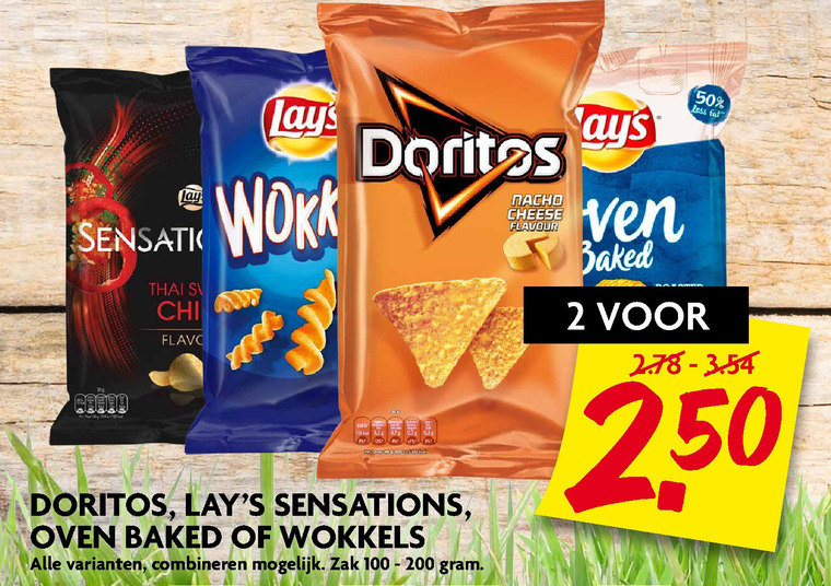 Lays   chips, zoutje folder aanbieding bij  Dekamarkt - details