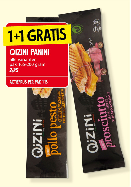 Qizini   panini  folder aanbieding bij  Jan Linders - details