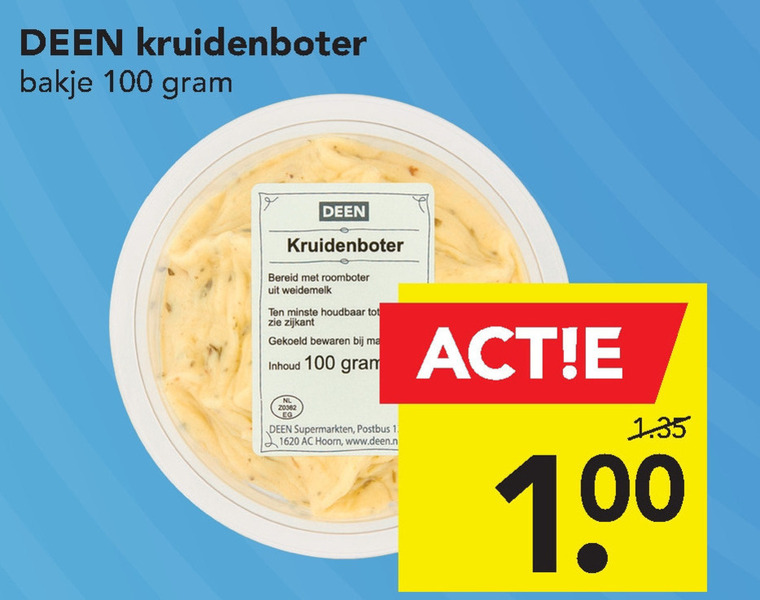 Deen Huismerk   kruidenboter folder aanbieding bij  Deen - details