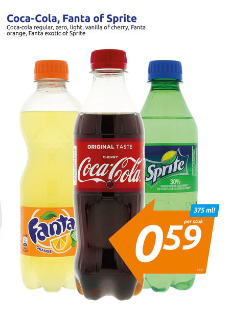 Coca-Cola   cola, frisdrank folder aanbieding bij  Action - details