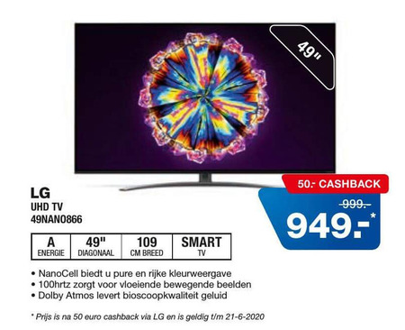 LG   4k ultrahd televisies folder aanbieding bij  Electroworld - details