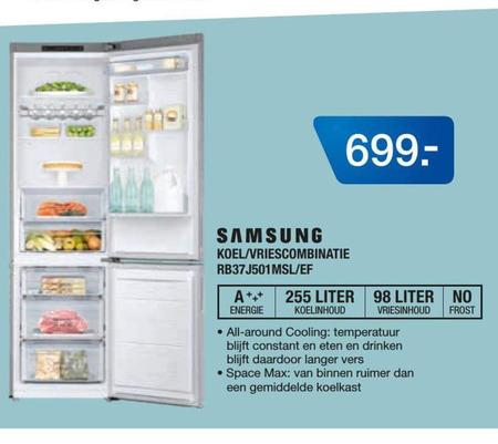 Samsung   koelvriescombinatie folder aanbieding bij  Electroworld - details