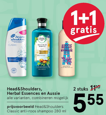 Herbal Essences   shampoo, conditioner folder aanbieding bij  Etos - details