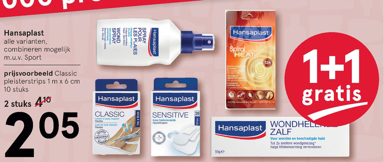 Hansaplast   vingerpleisters, likdoornpleisters folder aanbieding bij  Etos - details