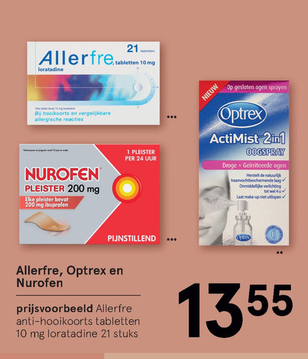 Allerfre   huisapotheek, pijnremmer folder aanbieding bij  Etos - details