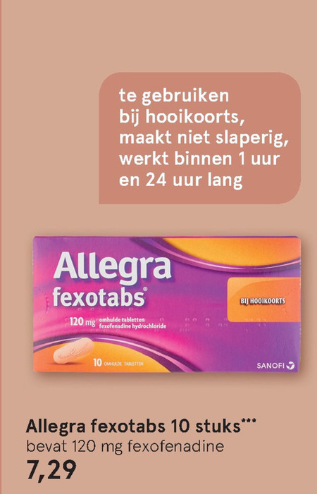 Allegra   huisapotheek folder aanbieding bij  Etos - details