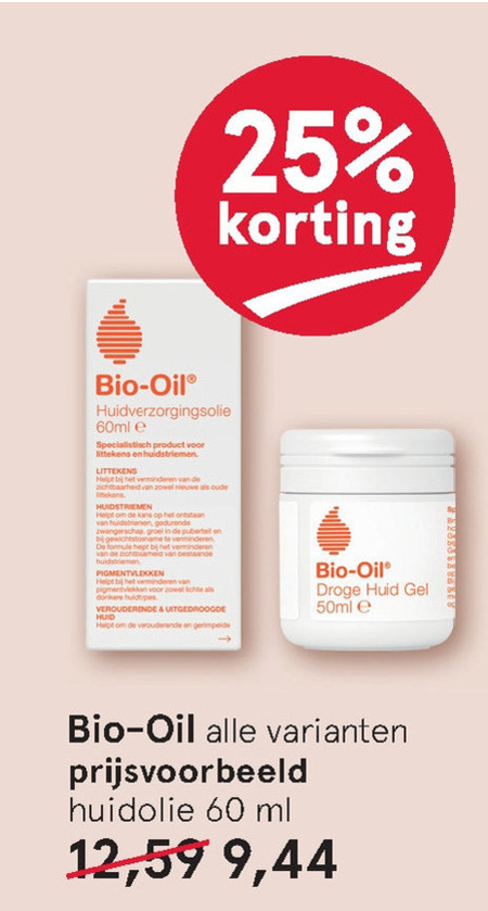 Bio-Oil   huidolie folder aanbieding bij  Etos - details