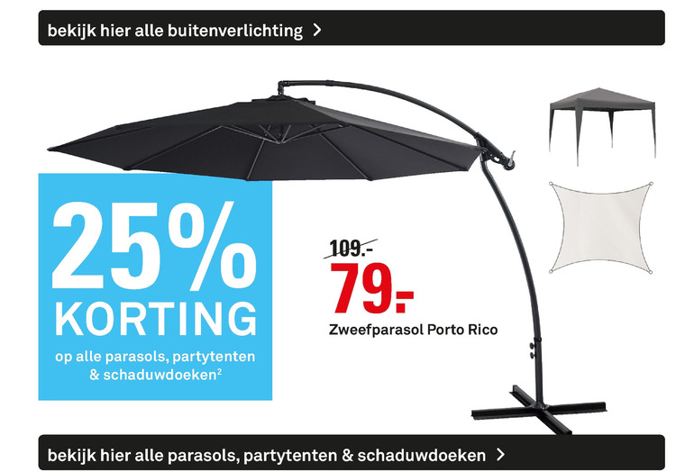 Alle merken   zweefparasol folder aanbieding bij  Karwei - details