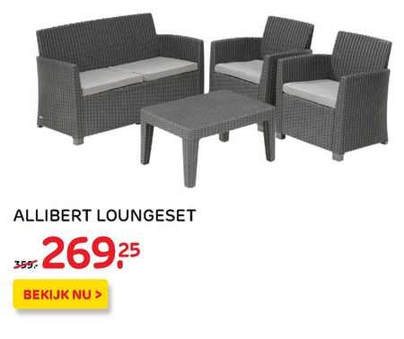 Allibert   loungeset folder aanbieding bij  Praxis - details