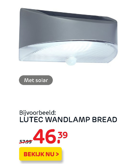 Lutec   buitenlamp folder aanbieding bij  Praxis - details