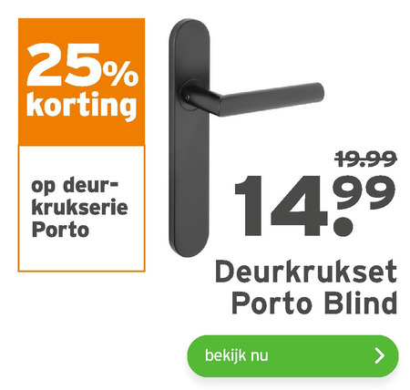 Naschrift Waterig Ladder deurkruk folder aanbieding bij Gamma - details