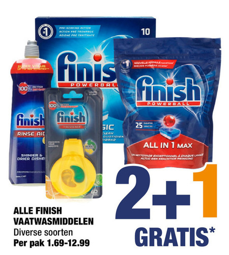 Finish   vaatwasmiddel folder aanbieding bij  Big Bazar - details