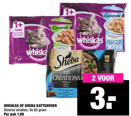 Sheba   kattenvoer folder aanbieding bij  Big Bazar - details