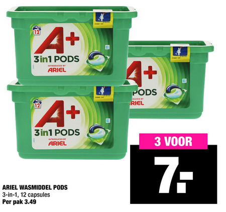 Ariel   wasmiddel folder aanbieding bij  Big Bazar - details