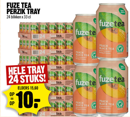 Fuze Tea   ice tea folder aanbieding bij  Dirck III - details