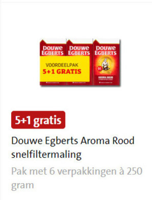 Douwe Egberts   koffie folder aanbieding bij  Jumbo - details