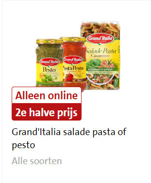 Grand Italia   pesto folder aanbieding bij  Jumbo - details