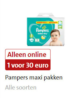 Pampers   luiers folder aanbieding bij  Jumbo - details