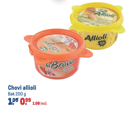 Chovi   aioli folder aanbieding bij  Makro - details