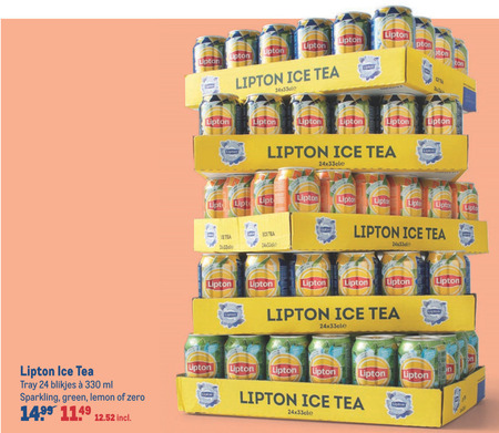 Lipton   ice tea folder aanbieding bij  Makro - details