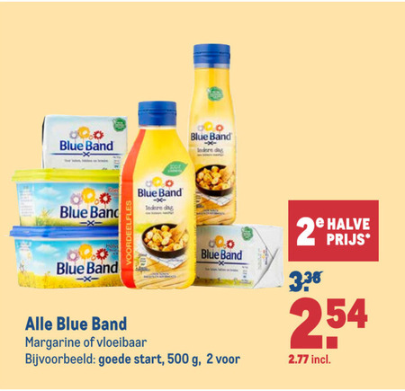 Blue Band   olie en vetten, margarine folder aanbieding bij  Makro - details