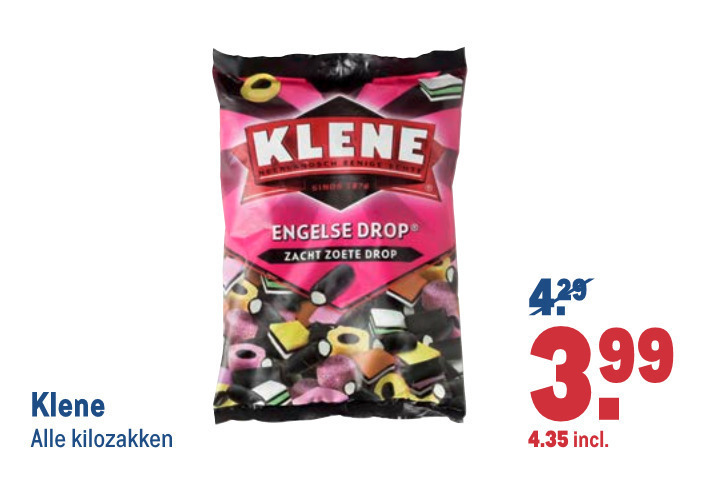 Klene   drop folder aanbieding bij  Makro - details