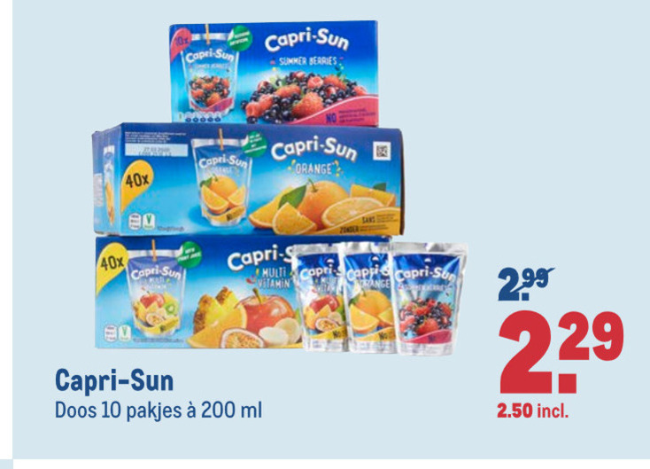 Capri-Sun   fruitdrank folder aanbieding bij  Makro - details