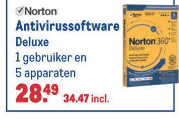 Norton   software folder aanbieding bij  Makro - details