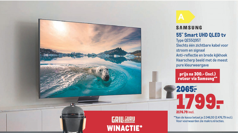 Samsung   4k ultrahd televisies folder aanbieding bij  Makro - details