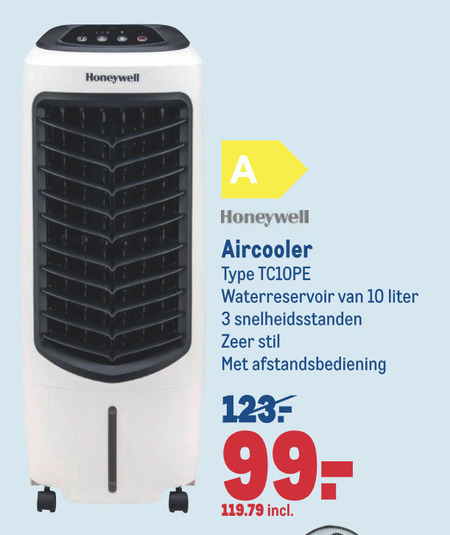 Honeywell   luchtkoeler folder aanbieding bij  Makro - details