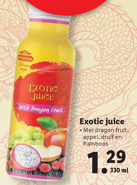 Vitasia   fruitdrank folder aanbieding bij  Lidl - details