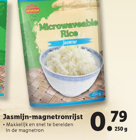 Vitasia   rijst folder aanbieding bij  Lidl - details