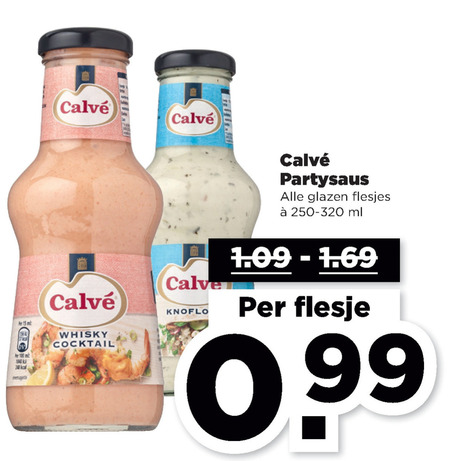 Calve   snacksaus folder aanbieding bij  Plus - details