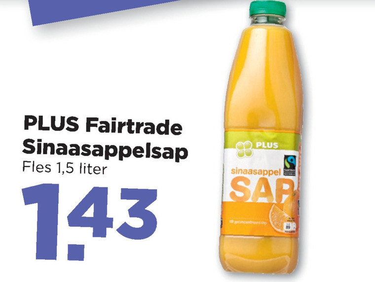 Plus Huismerk   fruitdrank folder aanbieding bij  Plus - details