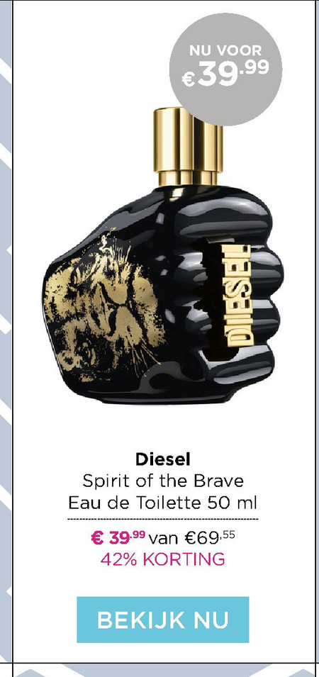 Diesel   eau de toilette folder aanbieding bij  Ici Paris XL - details