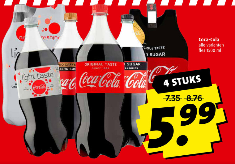 Coca-Cola   cola folder aanbieding bij  Boni - details