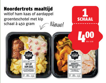 Noordertrots   hollandse kant en klaar maaltijd folder aanbieding bij  Poiesz - details