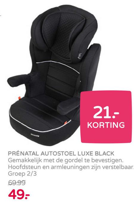 Prenatal Huismerk   autokinderzitje folder aanbieding bij  Prenatal - details