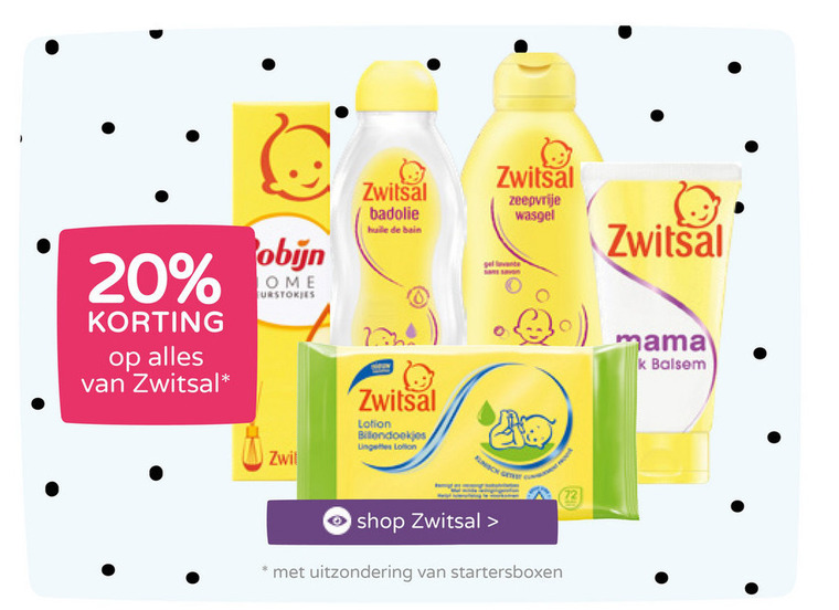 Zwitsal   babyshampoo, babyverzorging folder aanbieding bij  Prenatal - details