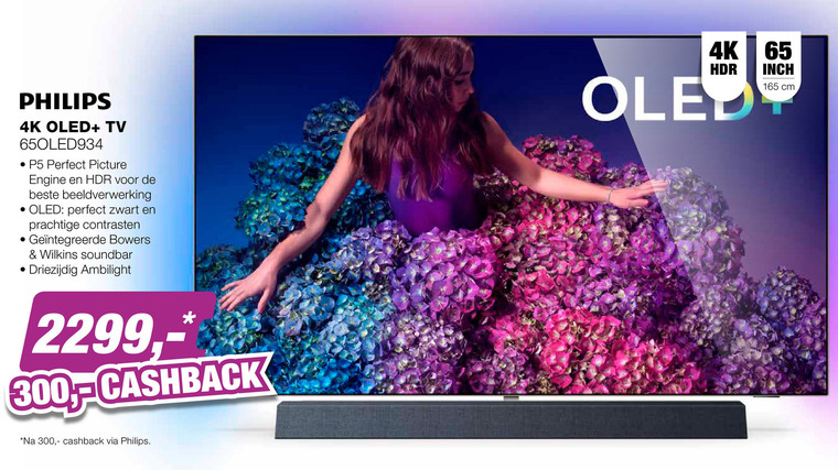 Philips   4k ultrahd televisies, oled televisie folder aanbieding bij  EP Electronic Partner - details