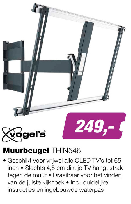 Vogels   tv wandsteun folder aanbieding bij  EP Electronic Partner - details