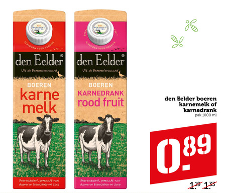 Den Eelder   karnemelk folder aanbieding bij  Coop - details