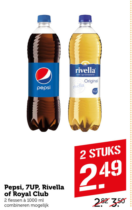 Rivella   cola, frisdrank folder aanbieding bij  Coop - details