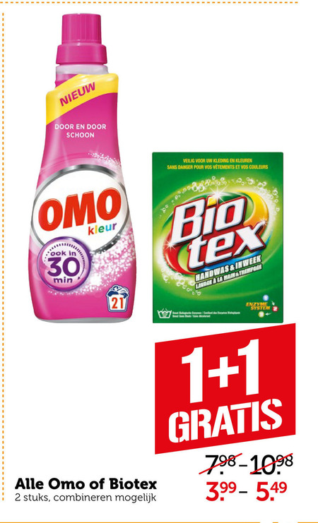 Omo   handwasmiddel, wasmiddel folder aanbieding bij  Coop - details