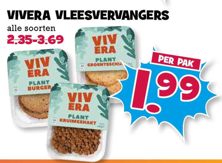 Vivera   vegetarisch folder aanbieding bij  Boons Markt - details