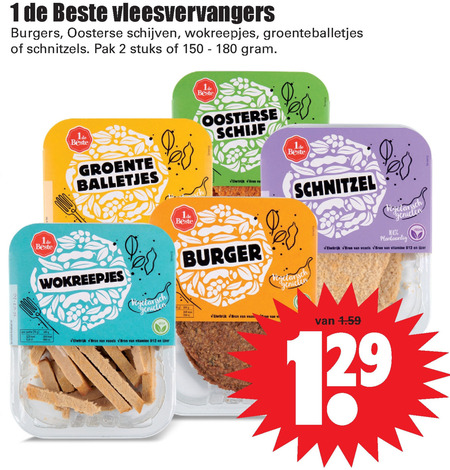 1 De Beste   vegetarisch folder aanbieding bij  Dirk - details